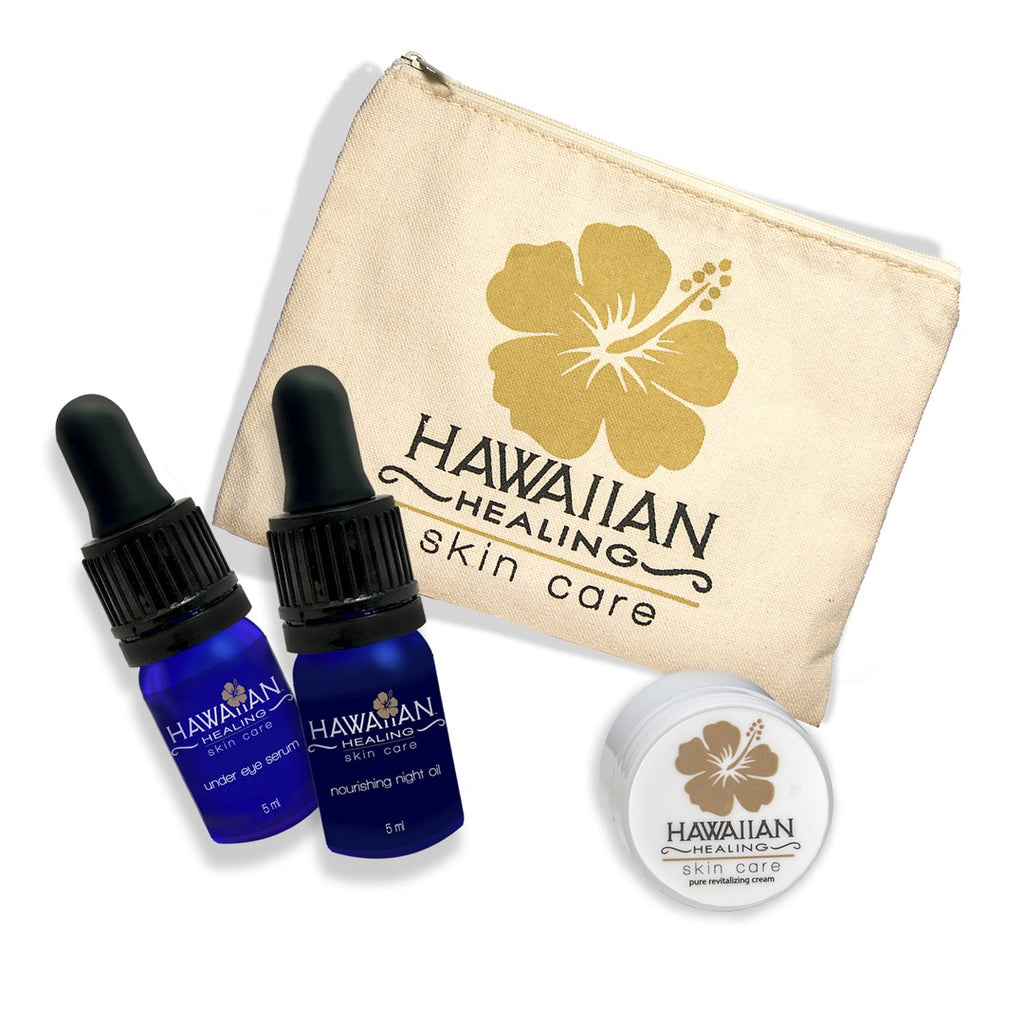Hawaiian Healing Hibiscus Travel Bag