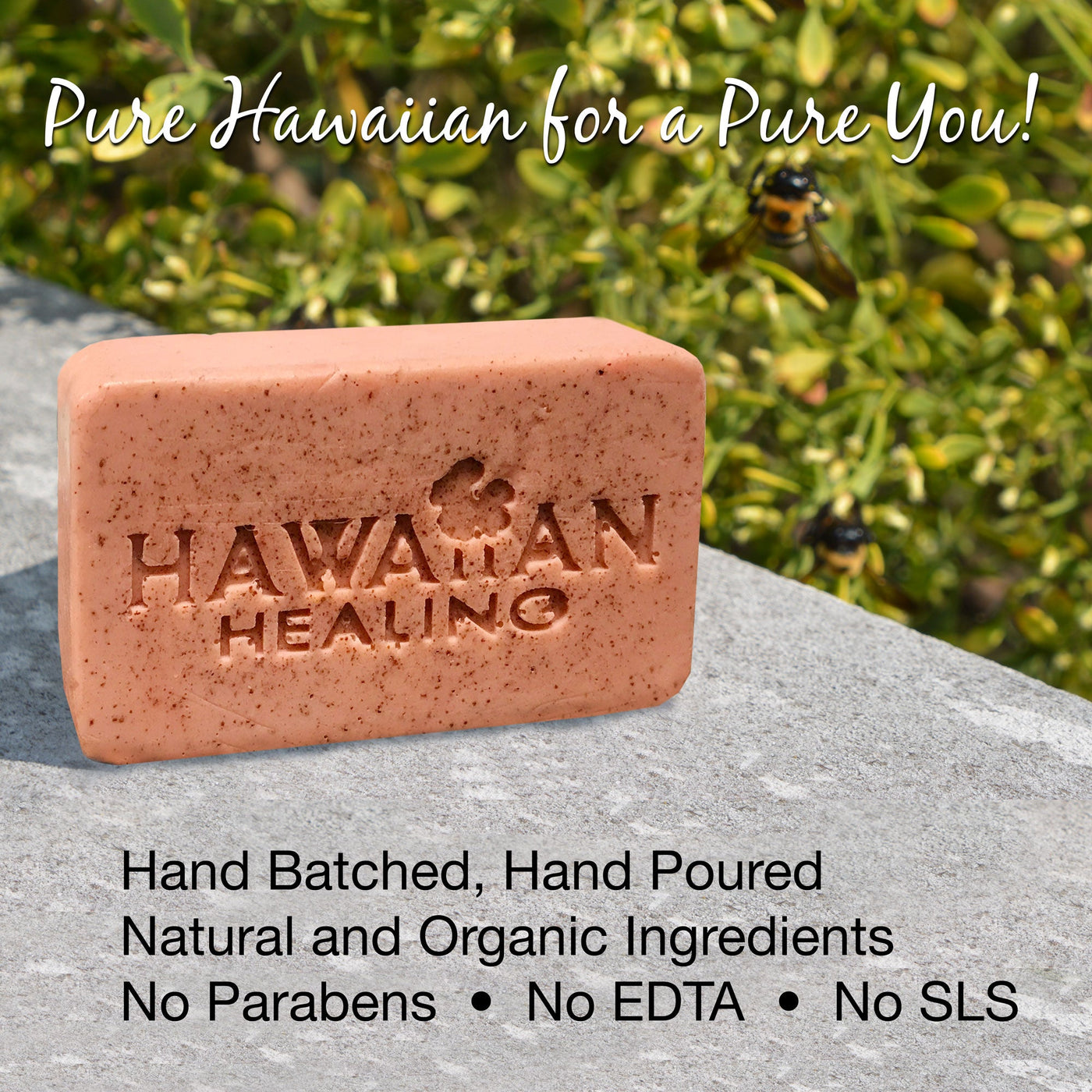 Hawaiian Healing Skin Care | Hand-Crafted, Moisturizing KioKio Coconut Beauty Bar Soap 5oz - Hawaiian Healing