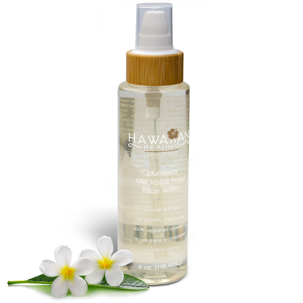Hawaiian Healing Skin Care | Plumeria Face Wash - Hawaiian Healing